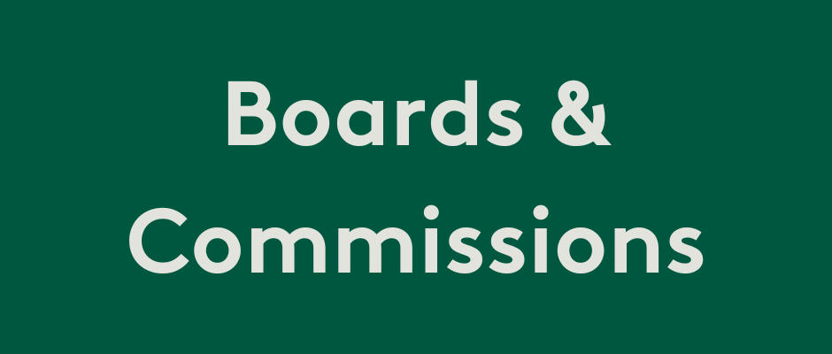 Boards and Commissions Button